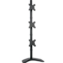 VIVO 트리플 LCD 모니터 책상 스탠드 데스크탑 마운트 최대 27인치 화면 스택 V003V, Freestanding