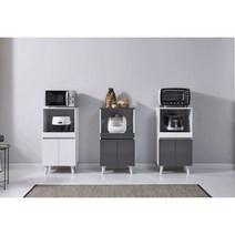 깔끔한 주방 연출가능 모던 미니 다용도 렌지대 실내 엔티크 고급, 올그레이