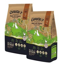 오리지7 유기농 사료 소고기 2kg X 2포 소프트 오가닉 바우와우 강아지 반려견 애견