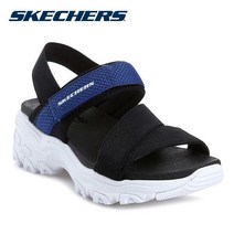 스케쳐스 딜라이트 키즈 샌들(SK0BS18M211)_블랙/블루