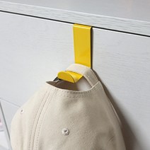 도어훅 2개 스틸 도어후크 문에거는 모자걸이 문틈, 색상, 블루