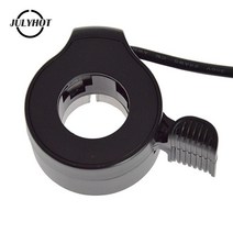 컨트롤러 스로틀 겸용 전동 경량 ABS 내마모성 컨트롤 기어 전기 자전거 스쿠터 손가락 엄지 스로틀 도구, 없음