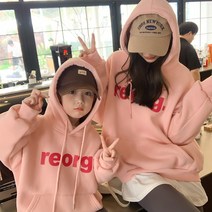 기모 후드 색감예쁜 가족 촬영 모녀룩 엄마 딸 커플룩 아들 맘