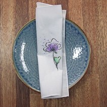 attizone 면손수건 그리기손수건 손수건만들기 자수 염색 학습재료, 면손수건-(소)
