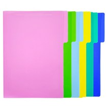 오피스존 PP 화스너 시험지 책철 화일 10개입 A4 A3, 분홍