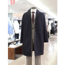 이지오 이지오 이지오 21 S/S 네이비 싱글 트렌치코트 LOD1HCLN02 (P001410677)