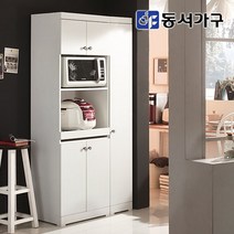 동서가구 올리브 상부장 타입 600 렌지대 밭솥 선반 하부 수납장 DF630911, 화이트