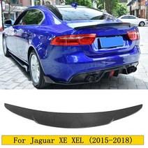 카본 리어 트렁크 스포일러 재규어 XF 2015-2019 튜닝 바디 키트 X250 액세서리, 01 For Jaguar XE XEL
