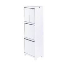 창신리빙 프랑코 스탠드 분리수거함 트윈형 3단 60L