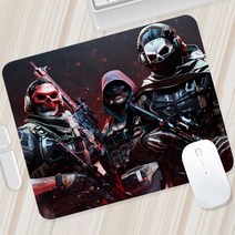 게이밍책상 pc방책상 콜오브 듀티 모던 워 페어 소형 마우스 패드 게임용 PC 게이머 매트 컴퓨터 사무실 노, 24 A24_03 LockEdge290x250x2mm