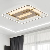 공간조명 아리스타 LED 거실등 100W 조명, 화이트(리모컨)