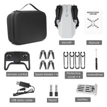 KF609 4K 카메라 드론 접이식 RC 미니 와이파이 가능 FPV 셀카 광학 흐름 안정적인 높이로 비행 쿼드콥, 01 1B