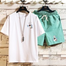 반팔티셔츠코티 TD56239 P35 t셔츠 남자 반바지투피스 남성의류 코디 한세트 멋진 벽돌담 4996827933