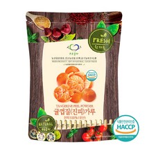 푸른들판 국내산 귤껍질 귤피 진피 분말 가루 HACCP 인증, 300g, 1개, -