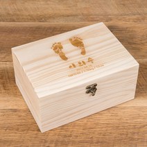 퍼즐사랑 나무상자 배냇저고리상자 배냇함 다용도상자, 1 소