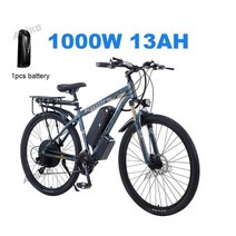 자전거사이트 트랙 29인치 휠 1000W 13A Electirc 자전거 18인치, 1000W 13Ah- 블루
