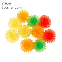 강아지짐볼 full body spiky massage hard stress ball 6cm for fitness sport exercise ball 고슴도치 sensory, 다크 카키