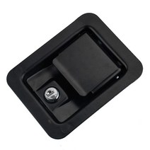 하부 공구함 적재함 탄통 적재 공구 1톤 포터 봉고 트레일러 도어 래치 탄소강 도구 상자 잠금 2 키 캐러