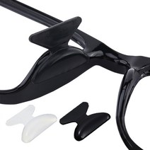 안경흘러내림방지 안경논슬립패드 안경미끄럼방지 안경패드 뿔테코받침 안경코받침 안경코받침패드 안경, 1.8mm 투명