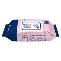 소확행몰 누리케어 환경소독티슈 캡형 물티슈 병원급 제품 물품 물체 소독 청소 70매