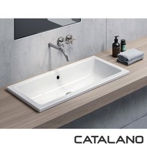 italy CATALANO 뉴제로 세면기 800 - 18037 ZE 언더볼 세면대 카탈라노, 1개