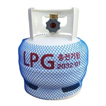 3kg가스통 LPG 야외용 캠핑용 인도산 충전기한 32년 5월 인증품, 1개