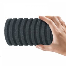 리필 듀얼 원통 스펀지 여과기 필터 테트라 쌍기 타입 저면여과기 스펀지여과기 섭스프로 슈퍼쌍기 측면여, 2-스펀지필터리필-m