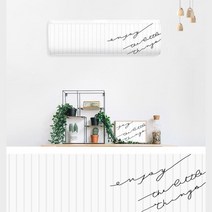 작은 평수 벽걸이 에어컨 스판 커버 원룸형 75cm 에어컨커버 벽걸이형 덮개, 벽걸이형 원룸형 러블리베어