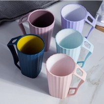 하주글로벌 파스텔 칫솔 꽂이 거꾸로 양치컵 5colors, 퍼플