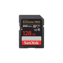 샌디스크 익스트림 프로 SD카드 SDXC 메모리카드 SDSDXXD, 128GB