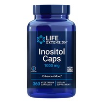 라이프 익스텐션 이노시톨 캡 1000 mg 360베지캡슐, 1개, 360정