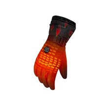 바이크 장갑 드라이빙장갑 가열장갑 스쿠터 온열장갑, 블랙 10-16H 배터리 수명