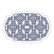 오마주 멜로우스페이스 실리콘 테이블매트 스페니쉬, 스페니쉬2 화이트(OTMS2-WH), 44 x 29cm