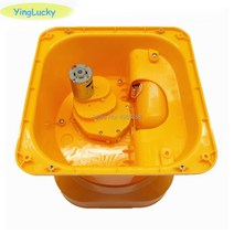 가정용오락기 옛날게임기 캡슐 기계 45mm 공 장난감 플라스틱 큐브 5 개 구멍 동전 호퍼 DC12V 또는 24V 모, 01 46mm-12V