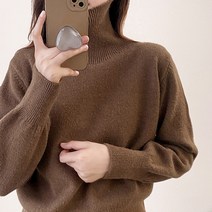 로지 소프트 윈터 터틀넥 목폴라티