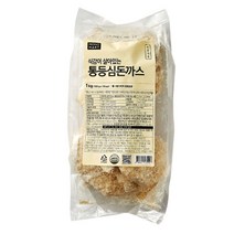 모노마트 식감이 살아있는 통등심 돈까스 1kg, 1개