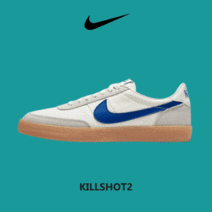 국내매장판 나이키 킬샷2 레더 제이크루 하이퍼블루 432997-124