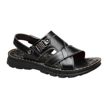 남자여름 샌들 소가죽