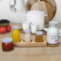 유리병 우유병-165ml(YS165) 음료병 도매 밀폐유리병, LDPE스냅캡