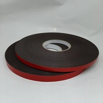 PE 폼양면 테이프 PE폼 양면테이프 흑색(15mm*33M)