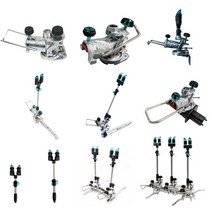 우경 W받침틀 헤드뭉치 좌대 클램프 받침틀 코브라 단포 중층 소좌용 1단 2단 옵션 모음, 중층클램프(신형헤드)