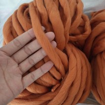 매우 두꺼운 천연 메리노 울 원사 펠트 로빙 스핀 소품 굵은 칠라 모라 뜨개질, 20 black