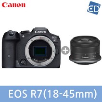 [캐논 정품] EOS R7 렌즈 패키지/ED, 02 캐논 EOS R7+RF S 18-45mm