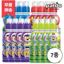 뽀로로 음료수 235ml PET 총24개 딸기 바나나 밀크 샤인머스켓 사과 블루베리 보리차 중 택1, 바나나맛 235ml 24개
