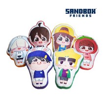 샌드박스 프렌즈 캐릭터 SD버전 쇼파 프린트 쿠션, 쵸쵸우 SD 쿠션