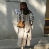 여성 가죽 버킷백 숄더백 바게트 크로스 메신저 가방