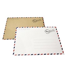 우체국 오피스 서류봉투 문서 국제 파일 택배 포장 수납 가방, 브라운