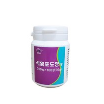 휘트니스 식염포도당 (100정) 10개 여름철잦은야외활동 및 각종스포츠운동시섭취 정제염, 100정