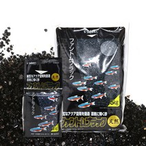 SUDO 팬텀블랙 5kg-열대어 수족관 어항 바닥모래/헬로아쿠아, 1개
