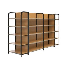 슈퍼 마트 편의점 진열대 매대 선반 곤도라 펜트리, 단면 90X36X220 5층 서브프레임